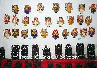 Nuo Drama Masks 